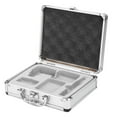 thumbnail image 2 of Estuche De Transporte Para Tatuajes, Caja De Almacenamiento Para Máquina, Caja Organizadora Acolchada Con Cerradura, Aleación De Aluminio Eigraketly CE002091-00, 2 of 7