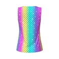 thumbnail image 5 of Haiem Rainbow Scales2 Workout Tank Tops for Women, Athletic Sports Slim-Fit Tank Tops, Compression Sleeveless Dry Fit Shirts,Athletic Shirt-Medium, 5 of 9