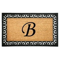 Gabriel Monogram Doormat, 18" x 30" (Letter B)