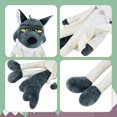 thumbnail image 4 of SAYOO Animal de peluche, lobo/serpiente/piraña/tiburón de peluche, regalo de cumpleaños para niños adultos SAYOO  1 x juguete, 4 of 6