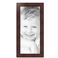 thumbnail image 2 of ArtToFrames 10" x 23" Honors Mahogany Picture Frame, 10x23 inch Brown Wood Poster Frame (WOM-5155), 2 Pack, 2 of 6