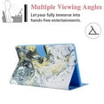 thumbnail image 3 of Allytech Case for Samsung Galaxy Tab A7 10.4 Case 2020, SM-T500 SM-T505 SM-T507 Cover, Slim PU Leather Folio Stand Magnetic Closure Wallet Case for Galaxy Tab A7 10.4" 2020 Model T500, Gold Marble, 3 of 6