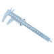 thumbnail image 2 of Speravity Calibrador Vernier deslizante de 150mm, Mini medidor de medición, herramienta de medición precisa de apertura de doble escala para experimentos Medidores de medidas dimensionales Azul Speravity TO000297-02, 2 of 6
