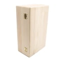 thumbnail image 2 of Caja de almacenamiento de madera rectangular JM Caja de regalo de madera maciza con tapa abatible 1 unidad, 2 of 5