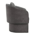 thumbnail image 2 of Olya Accent Chair Truffle Gray Accent Chair, Modern Style, Comfy and durable polyester fabric, Plywood, Indoor Living, 2 of 5