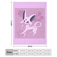 thumbnail image 4 of Pokemon Throw Blanket Cute Flannel for Boys Girls Men Women, 4 of 7