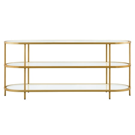 Camden&Wells - Leif TV Stand for TVs Up to 60" - Brass