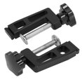 thumbnail image 3 of Wood Fence Clamp, Woodworking Fixing Tool Portable Firm Grip Scratch Resistant 2 Pcs High Strength Slip Proof Aluminum Alloy  for 75 Type T Track, 3 of 7