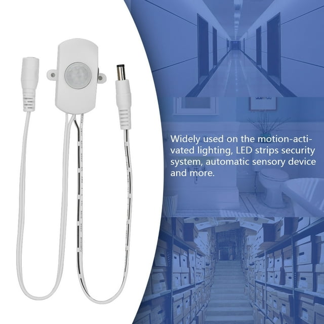 Switch For Led Switch For Led Strip Sensor Power Switch Led Pir Sensor Power Switch Human Infrared Sensor Power Switch 5A DC 6-24V Mini PIR Infrared Motion Sensor Detector Switch