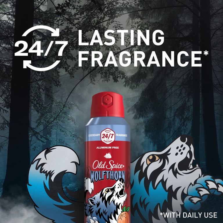 Old Spice Wolfthorn Body Spray for Men, 5.1 oz photo 6
