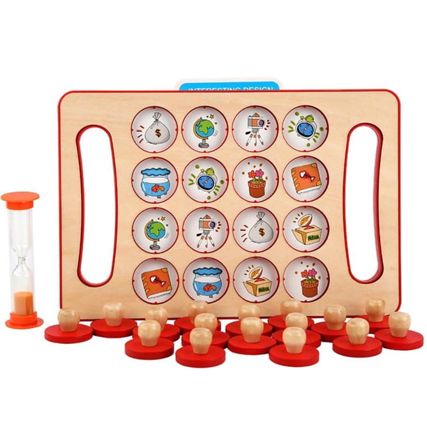 Ajedrez De Memoria Para Niños, Bloque De Números De Animales, Tablero De Madera A Juego, Juego Inteligente, Juguete Para Niños, Juguetes De Aprendizaje Temprano seitruly FN002854-00