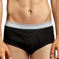 thumbnail image 2 of 12 Pack Men's Briefs 100% Cotton Tag-Free Classics Elastic Waist Moisture Wicking Tagless Underwear S-XL Regular Big & Tall&nbsp; Soft Breathable Menswear, 2 of 4