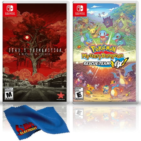 Deadly Premonition 2 + Pokemon Mystery Dungeon: Rescue Team DX - Two Game Bundle - Nintendo (Best Pokemon Mystery Dungeon Game)