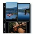 thumbnail image 2 of Print File Blk46-6S, Archival S-Series Album Pages, Holds Six 4X6"" Prints, Pack Of 25 - Black Background, 2 of 2