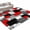 Red, variant on Area Rugs 5'x7', Red Black Geometric Carpet Runner Indoor Outdoor Rugs Home Decor Aesthetic, Modern Abstract Art Block Non Slip Mats Washable Accent Rug for Living Room Bedroom