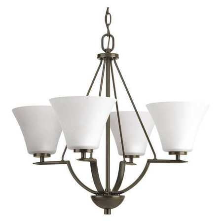 Progress Lighting Bravo Collection Four-Light Chandelier