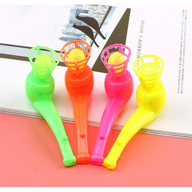 Riforla Blow Toy Blow Pipe Game Blow Pipe Toy Game | Blow Pipe Play Toy Pipe Stress Reliever Educational Toy Preschool Learning Funny Party Accessories Bi Novelty Funny Toy Pink