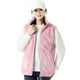 thumbnail image 5 of Chaleco calefactor eléctrico Chaleco calefactor Felpa 9 áreas calentadas para invierno (3XL) Rosa, 5 of 9