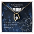 thumbnail image 4 of To Mom Remembrance Message You are Missed Forever Necklace w Message Card, 4 of 20