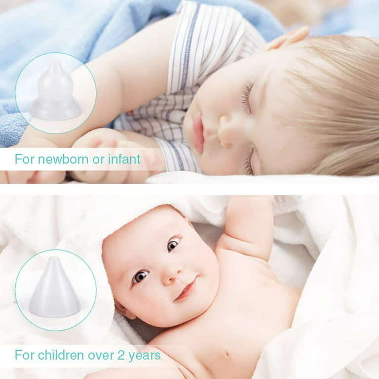 MORLIKE LIVING Baby Nose and Ear Cleaner Tool, Soft Flexible Rubber Nasal  Booger Picker for Newborns and Infants, Dual Ear Wax and Snot Remover