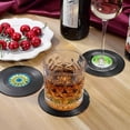 thumbnail image 5 of Posavasos de vinilo para bebidas: protección para la mesa que evita daños en los muebles (6 unidades de vinilo), 5 of 5