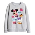 thumbnail image 1 of Disney Boys/Girls Minnie Mouse & Daisy Emoji Sweatshirt, 1 of 4