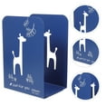 thumbnail image 4 of Miangastore 2Pcs Convenient Book Holders Decorative Book Holders File Book Organizer Iron Book Ends, 4 of 8