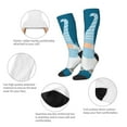 thumbnail image 3 of Naloa Nurse Doctor Gnomes Thigh High Socks Extra Long Stretchy Sock Women Over Knee High Opaque Stocking Daily Wear, 3 of 6
