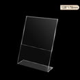 thumbnail image 6 of 10pcs Transparent Acrylic Display Stand Desk Display Card Stand photo frame, 6 of 11