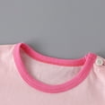 thumbnail image 5 of TOWED22 Kids Toddler Girl Clothes Summer 2 Piece Outfits Love Printed Square Neck Bubble Sleeve Top+Solid Color Shorts Set(Hot Pink,3-4 Y), 5 of 8