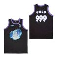 thumbnail image 3 of Camisetas de baloncesto Juice Wrld 999 Lyrical Lemonade Jersey Barato Alta calidad Deportes al aire libre Costura Bordado Bebé Azul 2023 Nuevo, 3 of 5