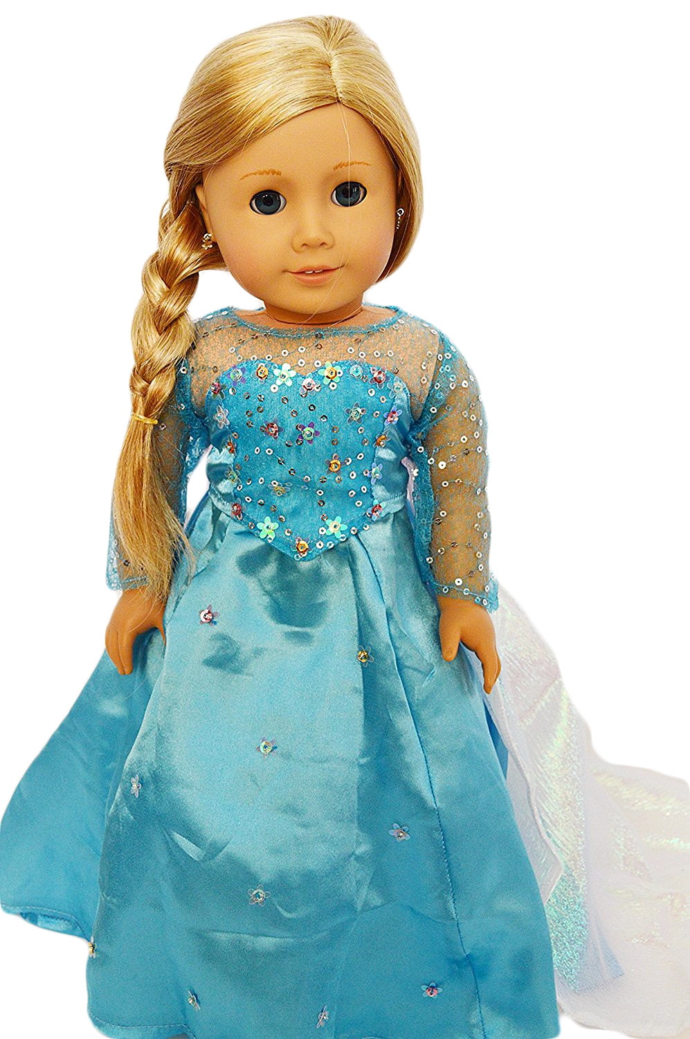 New Sophia Doll Clothes 3 Outfits Set Fits 18" American Girl Type Doll Elsa 