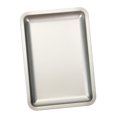 thumbnail image 4 of Bandeja de tocador para baño, bandeja de herramientas de escritorio para decoración de uñas, bandeja de almacenamiento decorativa para mesita de noche Plata, 4 of 8