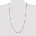 thumbnail image 4 of Auriga Fine Jewelry 14K Yellow Gold 2.8mm Spiga Chain Necklace 30inch for Women, 4 of 6