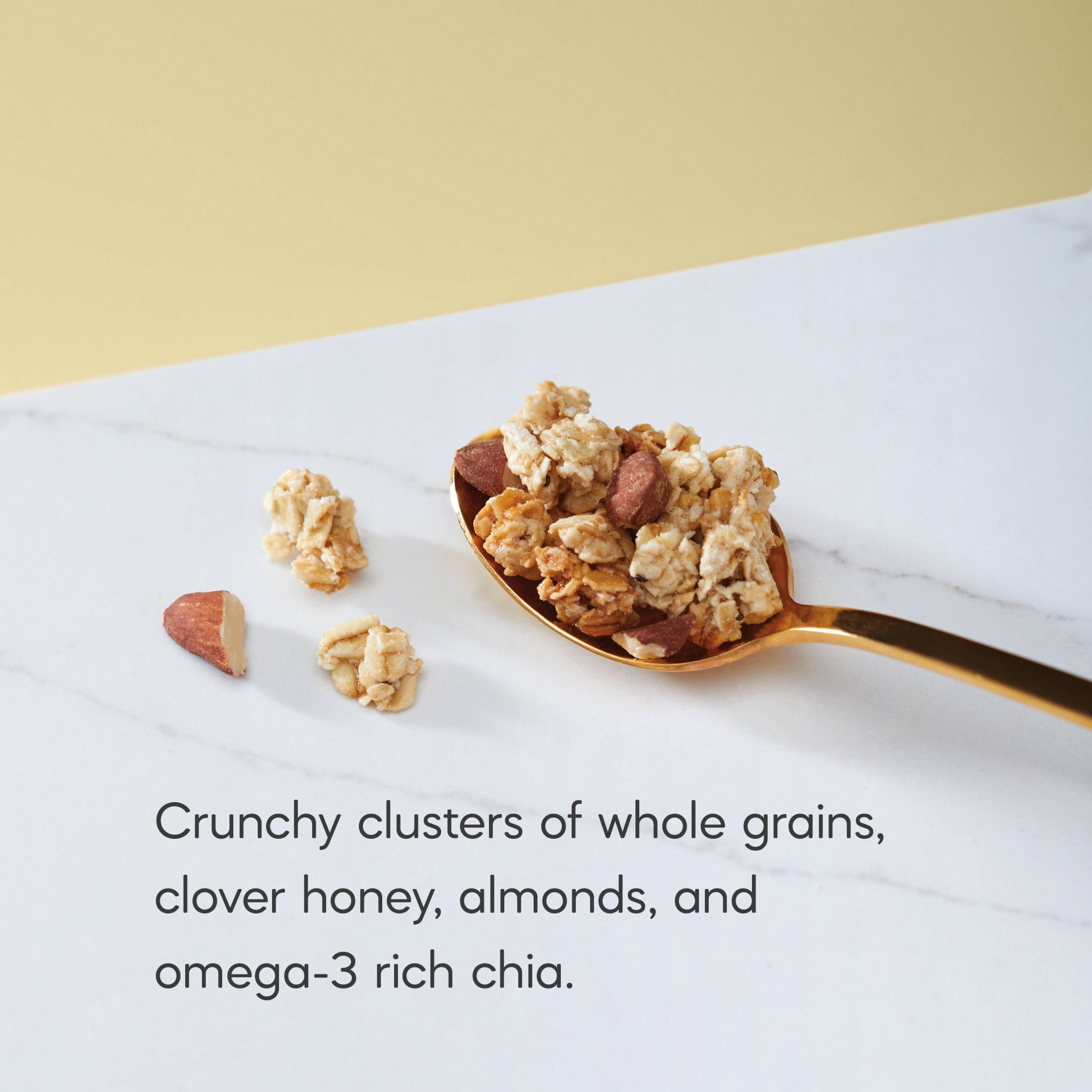 (4 pack) Nature's Path Organic Granola, Honey Almond, 11 oz Pouch