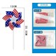 thumbnail image 4 of Wmhnj Juego de 10 molinillos de viento patriticos para jardn y patio, decoraciones exteriores con banderas y molinillos rojos, blancos y azules para fiestas del Da de la Independencia, 4 of 9