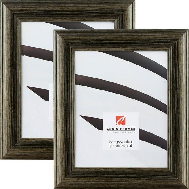 Craig Frames Dakota N, Black Tan Oak Picture Frame, 20x26 Inch, Set of