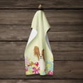 thumbnail image 4 of Carolines Treasures BB6078KTWL Easter Eggs Papillon Red White Kitchen Towel 15 X 28" multicolor, 4 of 4