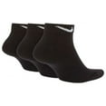 thumbnail image 2 of Men's Nike 3-pack Everyday Cushion Low-Cut Training Socks Color: Black Size: 8-12, 2 of 6