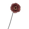 thumbnail image 1 of Yuarrent Estante de flores falsas de simulación de sala de estar de flores artificiales de 36 piezas Flores artificiales café rojo, 1 of 6