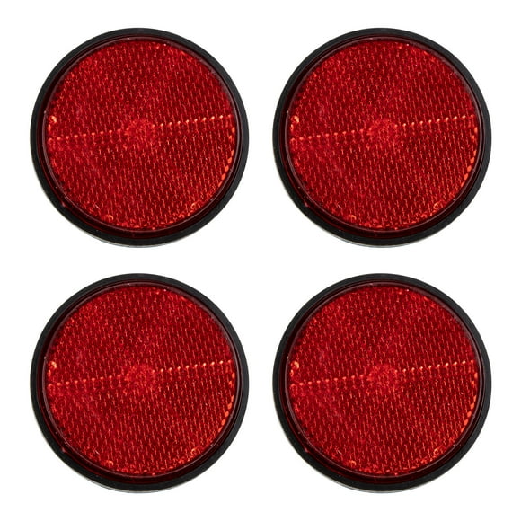 4Pcs Bike Reflector Bike Lamp Reflector Plastic Reflector Warning Reflector Bike Supplies