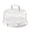 White, variant on Cake Carrier,Portable Transparent Box with Airtight Lid and Cupcake Holders,Bakery Storage Solution for Party Dessert Transport and Refrigerator Organization(White)