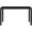 Black, variant on Xukmct Rectangle Dining Table for 4-6 People, Tempered Glass Tabletop Dining Table for Living Room, Kitchen, Dining Room, Black
