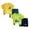 Yellow & Light Green:4pc, variant on mgoYE Toddler Baby Boy Clothes Outfits Girl Clothes Cartoon Cotton Summer Short Sleeve T-Shirt Tops Shorts Clothes Sets 4Pcs for 3 9 18 Months 2T 3T 4T 5T 6T Size 2-3 Years