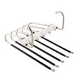 thumbnail image 4 of GUOOL Pants Hangers Folding Multifunction Hanging Rack for Blankets Scarf Trousers B, 4 of 9