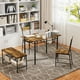 thumbnail image 2 of Juego de Comedor FurnitureR 4 Piezas: Mesa y 2 Sillas y Banco, 2 of 7
