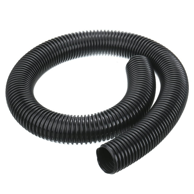 Unique Bargains EVA Flexible Vacuum Cleaner Hose, 45 mm Outer Diameter 1M Length Dust Collection Hose Black