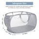 thumbnail image 3 of Cestas de lavandería plegables duraderas, cesta de malla emergente con bolsillo lateral, cesta de almacenamiento de ropa plegable con asas de transporte reforzadas para lavandería, baño, habitación de, 3 of 5