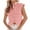 #017-Pink, variant on AUNVITO Women's Denim Vest Button Front Large Pocket Sleeveless Notch Collar Casual and Trendy Style