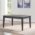 thumbnail image 2 of Steve Silver Raven Noir Multi-Color Dining Table in Black/Driftwood Finish, 2 of 6
